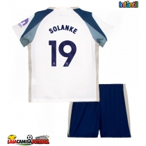 Camisa de Futebol Tottenham Hotspur Dominic Solanke #19 Equipamento Principal Infantil 2025-26 Manga Curta (+ Calças curtas)